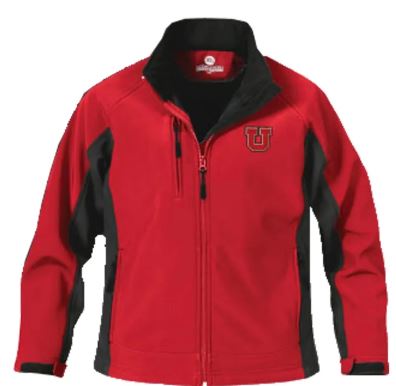 STORMTECH CXJ-1 U OF UTAH CREW JACKET/ BONDED SHELL RED