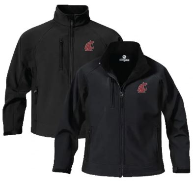 STORMTECH CXJ-1 U OF WASHINGTON / CREW JACKET/ BONDED SHELL BLACK